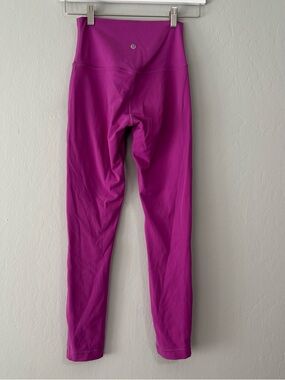 Lululemon Hot Pink Magenta Align High Rise Leggings